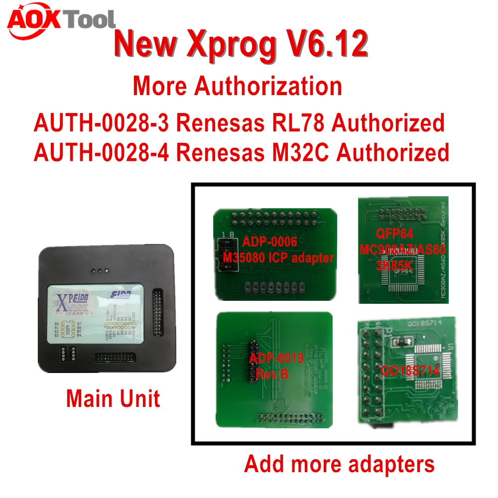 Новинка ПРОГРАММАТОР XPROG V6.12 X PROG Box Xprog ECU Tool XProg ELDB 6 12 M V6.12| |