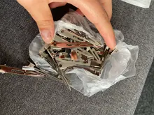 Pinza de pelo profesional para salón de belleza, accesorio de peluquería para cabello fijo sin curva, para rizos, maquillaje, sin pliegue, 24 Uds.