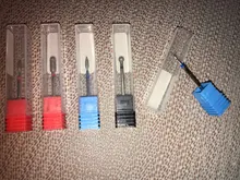 Brocas de diamante para uñas, accesorios de máquina de manicura eléctrica, brocas rotativas, herramientas de corte