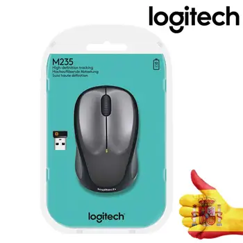 

Logitech M235 wireless receiver usb optical mouse 1000DPI 2,4 GHz 3 buttons optical mouses Computer portable PC/Mac