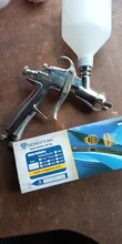 , Herramientas profesionales R500 LVLP pistola pulverizadora 1,3mm 1,4mm 1,5mm 1,7mm 2,0mm boquilla 600cc gravedad taza aerógrafo para terminar la pintura