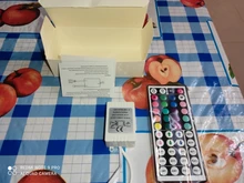 Remote-Dimmer Controler-Box Led-Strip-Lights IR DC12V for RGB 24-Keys 5050 3528