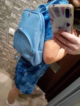 Nevenka-Mochila De cuero suave para mujer, bolsa de marca de estilo Preppy, informal, para adolescentes