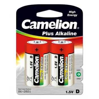 

Battery Camelion Plus Alkaline LR20 Blister 2 pcs.