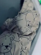 Sudadera con capucha para mujer, de dibujos animados, de oso, primavera y verano, con cremallera, moda coreana, 12345-Lillte