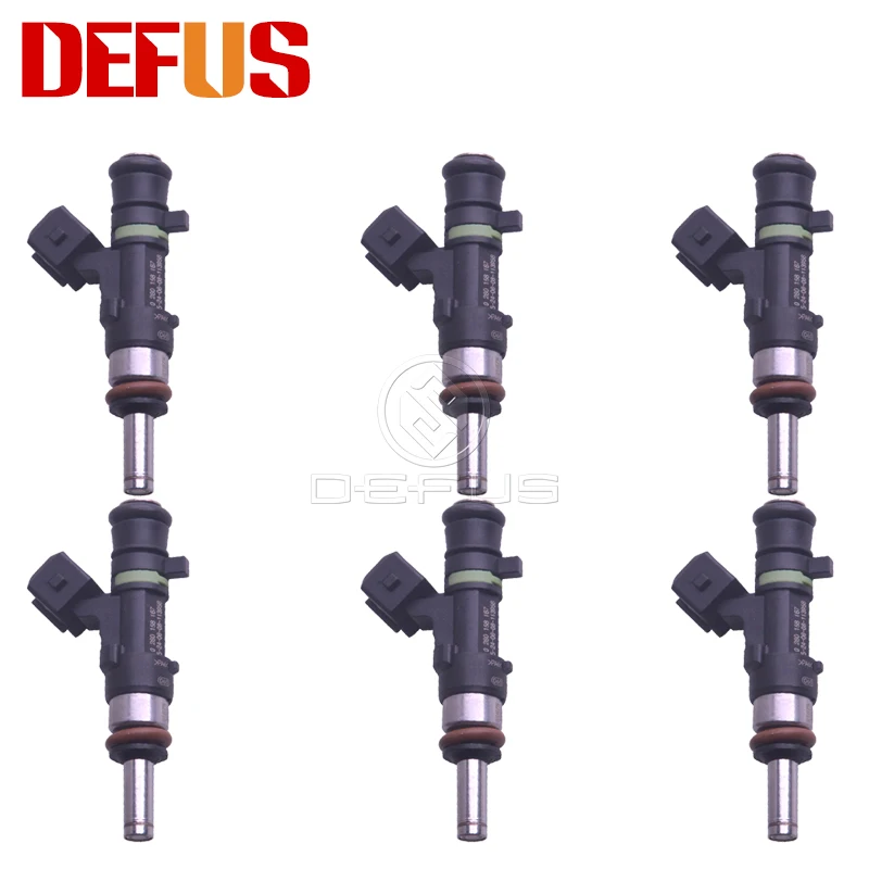 

6X Fuel Injector OEM 0280158167 for Fiat Lancia Alfa 500 1.4L-L4 12-13 Fuel Injection Valves Nozzle Bico Injetor