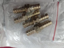 Hose Barb Coupler-Connector-Adapter Pipe-Fitting Bulkhead Copper 16mm Brass 12-14 10