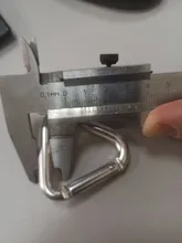 Triangle Carabiner Kettle Hook Keychain Snap-Clip Outdoor Camping Buckle Hiking 1pc