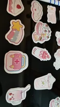 Mohamm Girl-pegatinas Kawaii de la serie generación, planificador de álbumes de recortes, papelería, diario japonés, pegatinas
