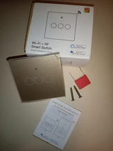 Touch-Switch Required Smart-Light Tuya App-Control Wifi No-Neutral-Wire Alexa Google