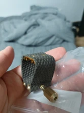 Sujetador de saxofón Clip Alto Tenor Soprano saxofón ligaduras tapa de sujeción para saxofón clarinete boquilla de baquelita