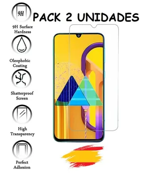 

2X for SAMSUNG GALAXY M30S Tempered glass glass Protector Shockproof 9 h, 2 Units