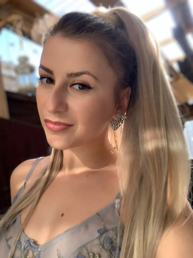 Highlights Wrap Around Human Hair Ponytail Extensions photo review