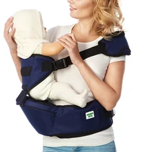 Baby sling MUM'S ERA Хипсит со спинкой КОМФОРТ Сумка кенгуру Удобная детская переноска Фронтальная детская переноска