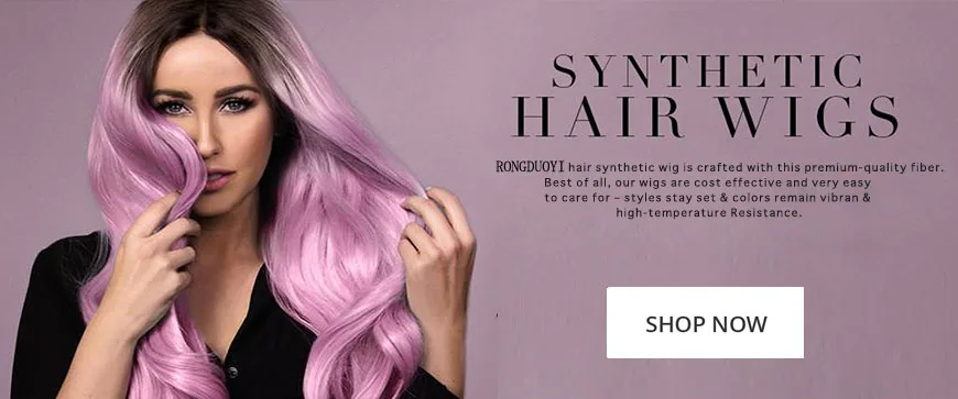 Dianteiras do Laço Resistente ao Calor Dianteira do Laço Sintético com Cabelo do Bebê Perucas de Cabelo de Fibra Preta para Mulher Rongduoyi Longo Trançado Perucas Peruca 1 Cheap Peruca sintética