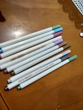 Rotulador metálico STA de 10 colores para manualidades, álbumes de recortes, pincel para hacer tarjetas, rotulador artístico de cabeza redonda, papelería para dibujar, suministros de oficina