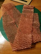 0.5-10 Meter 4 Wires Pure Copper Mesh Woven Filter Sanitary Food Grade For Distillation