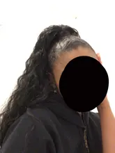 Vigorous-extensiones de cabello sintético con pinza, cabello sintético con cola de caballo ondulada, color marrón degradado