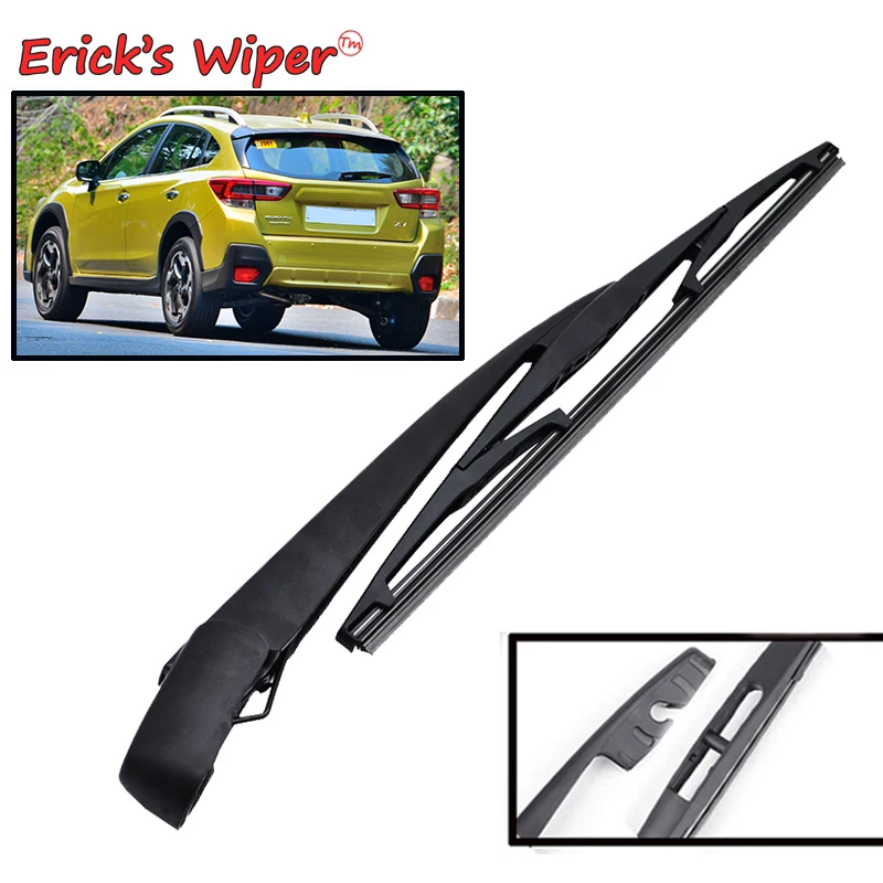 Erick's Wiper 12" Rear Wiper Blade & Arm Set For Subaru Xv Crosstrek Gt