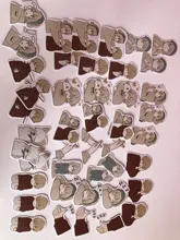 Mohamm-pegatinas Kawaii con dibujos de amor en caja, planificador de recortes, papelería, diario japonés, pegatinas