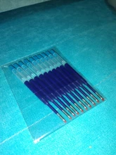 Nuevo 5 unids/lote negro/azul tinta de bolígrafo recambios 0,5mm pluma de Gel para nuestro táctico pluma Accesorios