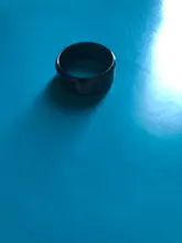 FairLadyHood-anillo de acero inoxidable con alas de la libertad para hombres y mujeres, anillos de dedo con diseño de ataque a Titan, de titanio negro, para aficionados al Anime