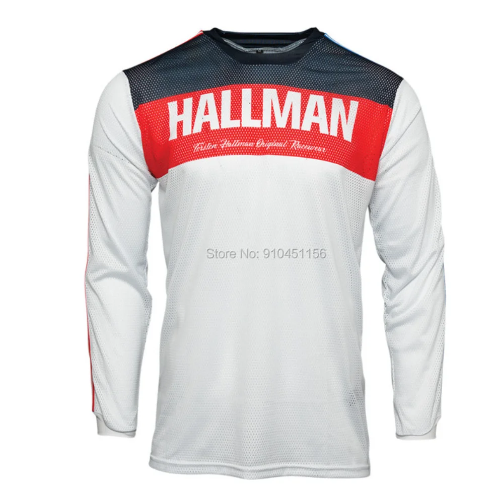 Men's Long Sleeve Motorcycle Downhill Jersey Motocross T-shirt MTB Shirt Riding Bicycle Clothing Camisa Bike Masculino Cycling Shirt