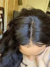 Barato 180 densidad de la Peluca de la onda del cuerpo transparente pelucas de encaje de la onda del cuerpo de la peluca con malla frontal 28 pulgadas T parte brasileño ondulado Peluca de cabello humano