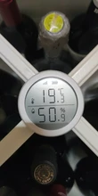 Tuya ZigBee-Sensor inteligente de temperatura del hogar y humedad, dispositivo con pantalla LED que funciona con asistente de Google y Tuya Zigbee Hub
