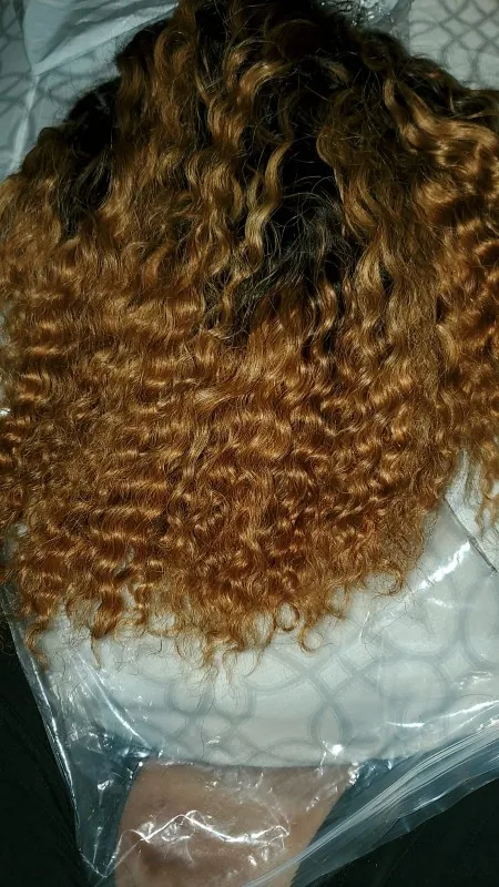 Brazilian Ombre Color Lace Front Human Hair Wig photo review