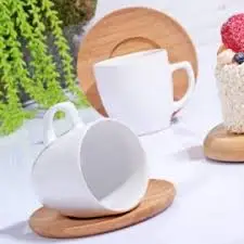 Роскошные турецкие арабские керамические бамбуковые кофейные чашки набор из 2 высококачественных фарфоровых чайных кофейных чашек Эспрессо кружка