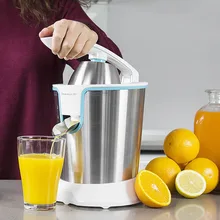 Cecotec Регулируемая Белая 4076 160 Вт стальная электрическая соковыжималка с ручкой