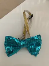 De moda de pajarita para mascota elástica bonita pajarita para perro mascota Collar corbata para cumpleaños Navidad ropa para mascotas Ropa Accesorios