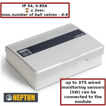 

Control module for water leakage protection systems Neptun ProW leakage protection system controller Neptun control device