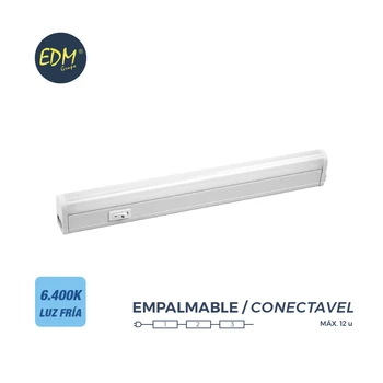 

POWER STRIP ELECTRONIC LED 18W 1550 LUMENS 113CM 6.400K COLD LIGHT EDM