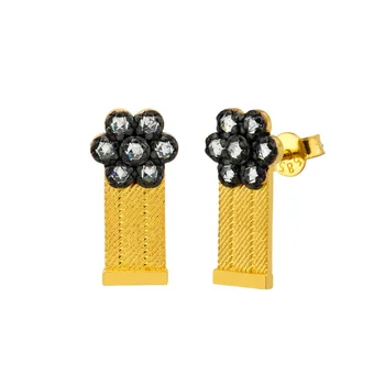 

Straw Daisy Gold Earrings 04-240-1000200