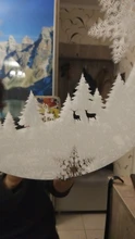 Removable Christmas Window Sticker Santa Claus Christmas Decoration For Home Xmas Decor