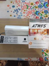 Sealing-Machine Storage-Packing Packer Vacum-Bag Food-Saver Kitchen ATWFS with 15pcs