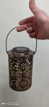 Led-Lantern Control Solar-Lamp Garden-Light Sensitive-Sensor Hanging Outdoor Olive-Shape