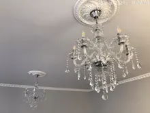 Crystal Chandelier Pendants Indoor-Lamp Tiffany Home-Lighting Living-Room Modern Lustres-De-Cristal-Decoration