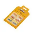 

Fuse round VAZ, GAZ, UAZ, Muscovite (2x5; 2x8; 2x16; 2x20; 2x25); blister AFU-V-01