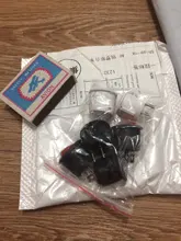 Rocker-Switches Round ON-OFF Black White Mini KCD1-105 6pcs 20mm-Diameter 2-Pin Red