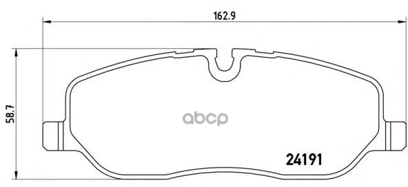 Колодки Тормозные Дисковые Передн Land Rover: Discovery Iii(Taa) 04-, Range Rover Sport(Ls) 05- Brembo арт. P44014