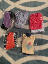 NK 3 uds o 5 uds muñeca de moda trajes de desgaste diario Casual vestido camisa falda casa de muñecas ropa para muñeca Barbie accesorios 5G JJ