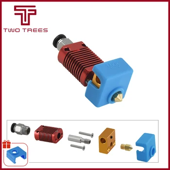 

MK8 Assembled Extruder Hot End kit for Ender 3 CR10 printer 1.75mm 0.4mm Nozzle aluminum heating block 3d printer accessories