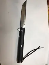 Folding Knife Ball-Bearings G-10-Handle Ceramics Non-Slip DC53 Steel Hunting FORESAIL