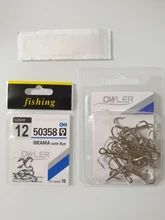 5002 Fishing-Tackle Treble-Hooks Bend Owner Pike-Bass for 15pcs/Box Round Silver-Size
