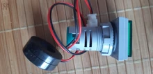 Voltímetro Digital LED cuadrado AC 50-500V 0-100A, amperímetro 110V 220V, medidor de corriente de voltaje, voltímetro, Detector de Tester de voltios para coche