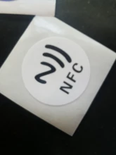 6 unids/lote NFC pegatinas etiquetas NFC213 Rfid etiqueta de la tarjeta de etiqueta de adhesivo etiquetas clave llaveros llavero muestra patrulla
