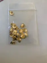 Colgante de concha de acero inoxidable, pulsera de concha de océano de 8x6mm, joyería de moda, Discovery, artesanal, HXD, 20 uds.